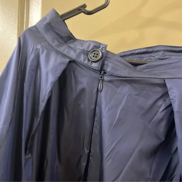 Ivan grundahl nylon Chic A-Line Navy Skirt Sz 40 (item B11) - Picture 5 of 8